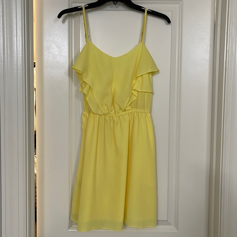 BCBG Yellow Dress
